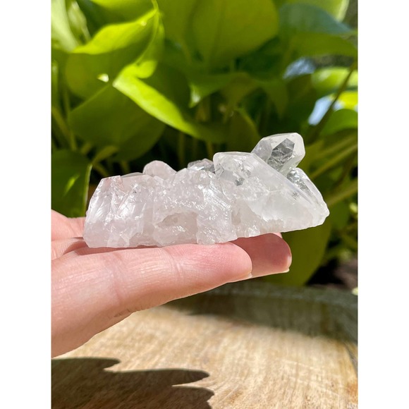 High Grade Brazilian Clear Quartz Cluster - Picture 7 of 11